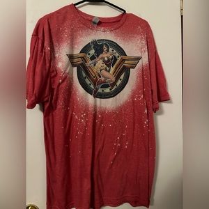 size xl, worn once for a few minutes, fabric pretty stretchy. Got it custom made